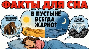Невероятные факты чтобы быстро уснуть | Алмазы, уран, Антарктида и древние люди