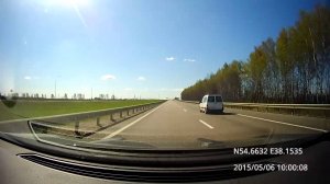Новое Ступино - Метростроевский / Novoye Stupino - Metrostroyevskiy 06/05/2015 (timelapse 4x)