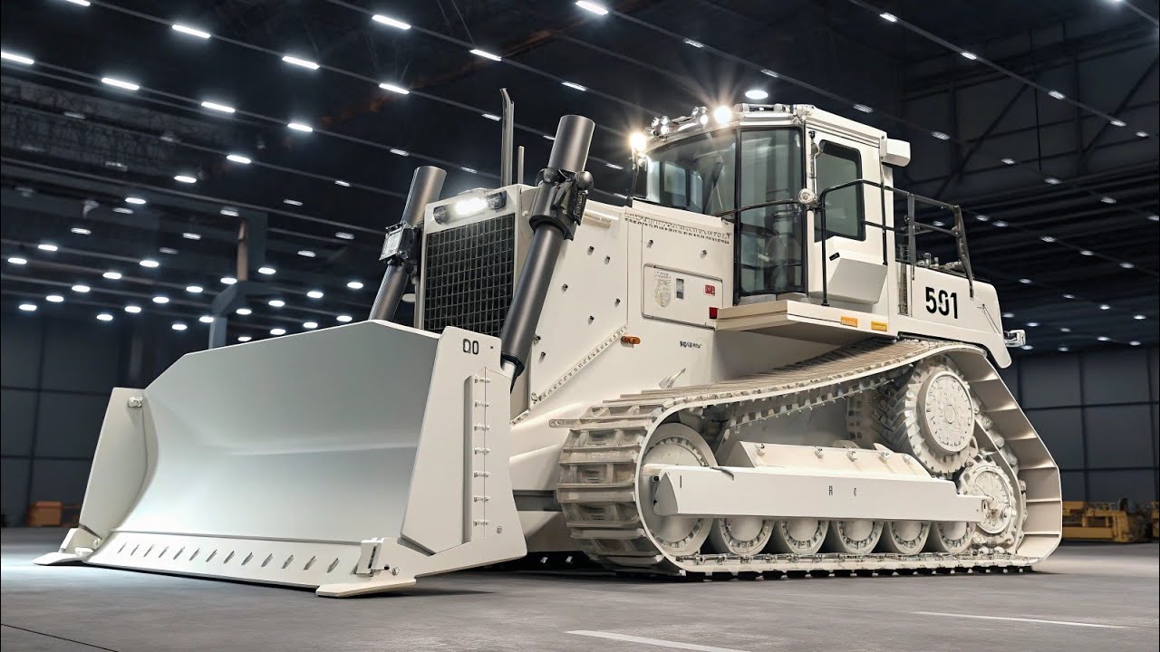 Caterpillar D11 (2026) – самый мощный бульдозер в мире!