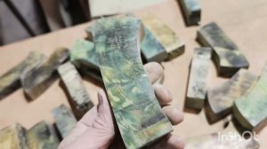 Стабилизированное дерево, для моих ножей.