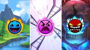 Лучшие Уровни КАЖДОЙ СЛОЖНОСТИ | 2.2 Geometry Dash