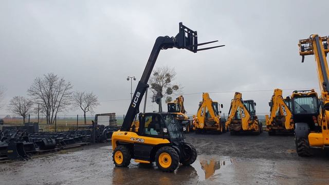 JCB 516 40 2017 r SKU 2923 tel +487 575 316 333 forklift telehandler ładowarka teleskopowa смотреть онлайн