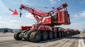 4000 ТОНН НА КОЛЁСАХ?! ТОП 5 Самых больших самоходных кранов мира.