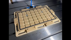 Вакуумный стол для ЧПУ/CNC из МДФ 300х200х16