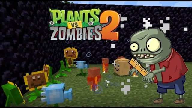 Убермощные чертилы! новая PvZ в майнкрафте#2