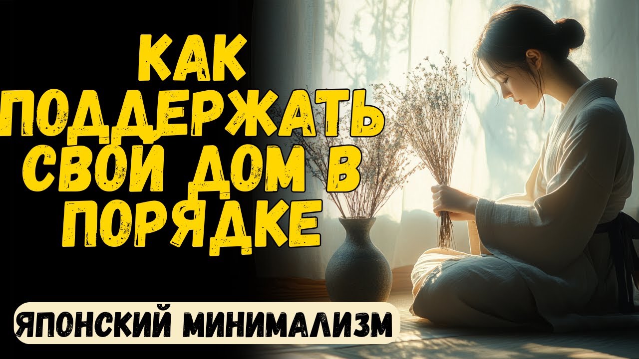 ЯПОНСКИЙ МИНИМАЛИЗМ: 7 ПРАВИЛ, КОТОРЫЕ ПОМОГУТ НИКОГДА НЕ ИМЕТЬ БЕСПОРЯДКА