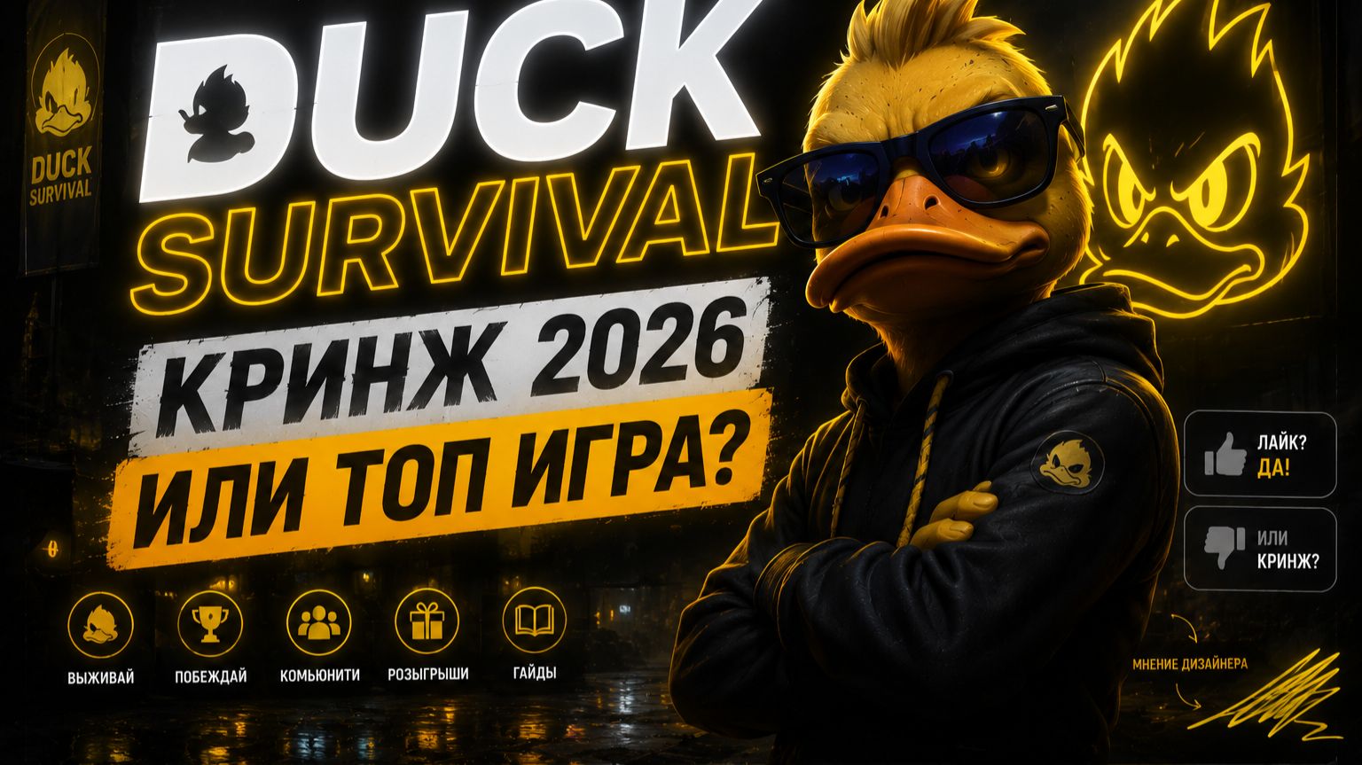 DUCK SURVIVAL ОБЗОР ПОМОЙКИ ИЛИ ГОДНОГО ПРОЕКТА? смотреть онлайн