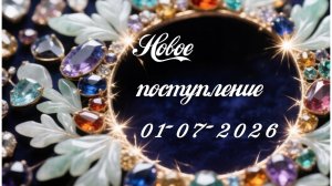 Новое поступление 01-07-2026