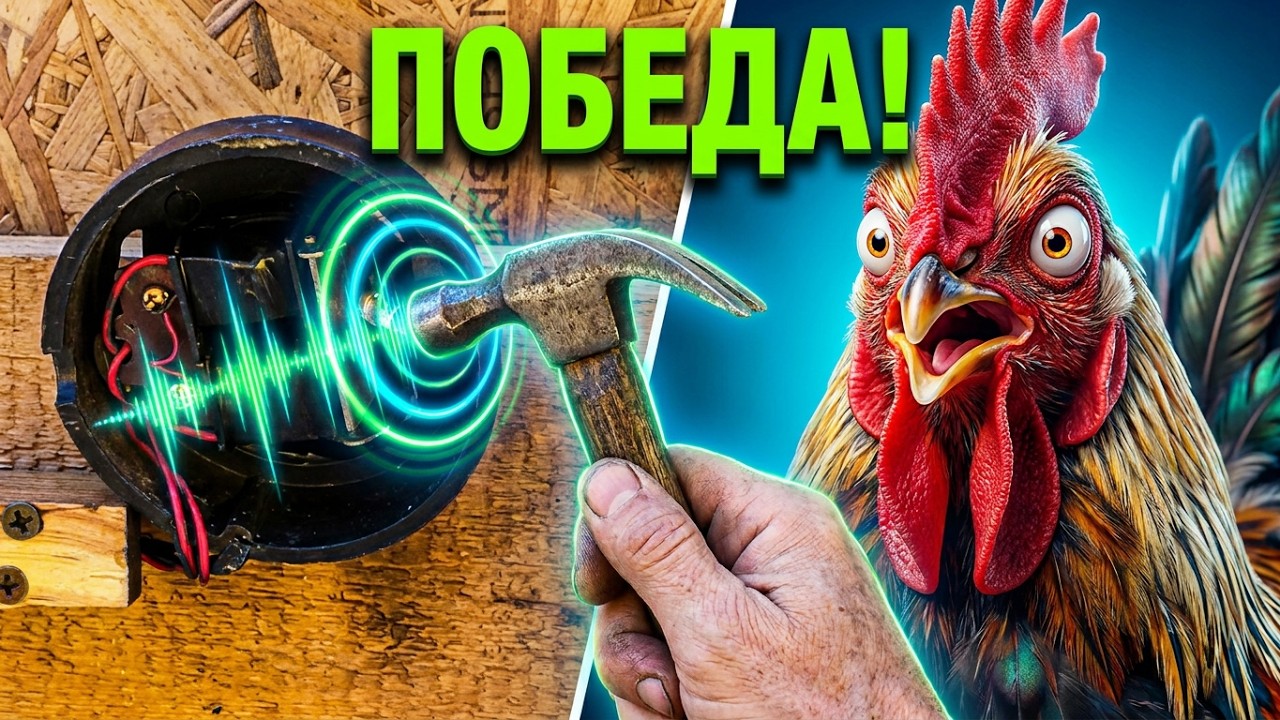 Надоел петух? Решение своими руками! смотреть онлайн