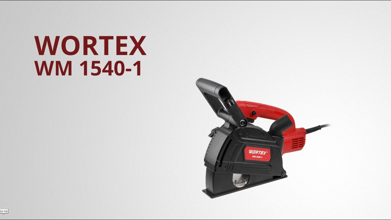 Штроборез WORTEX WM 1540-1 смотреть онлайн