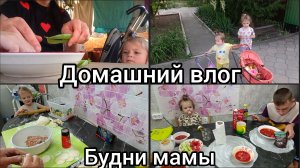Домашний влог. Будни мамы.