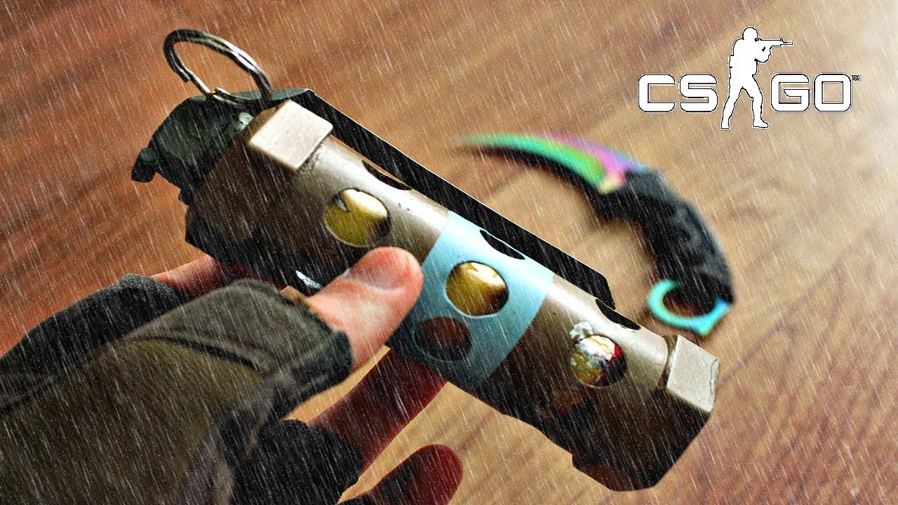 Как сделать макет гранаты FLASHBANG из CS:GO в реальной жизни смотреть онлайн