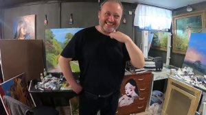 Вопрос ответ.  Художник Игорь Сахаров