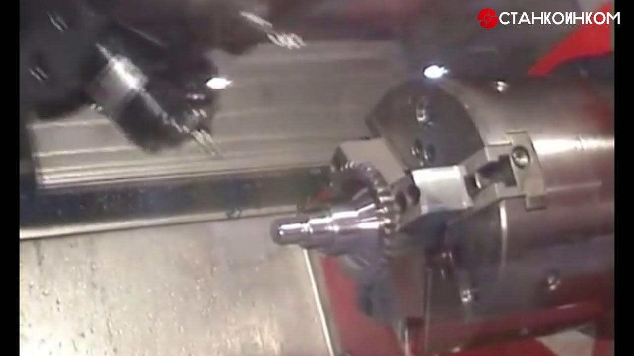 Emco Hyperturn 665 токарный станок с ЧПУ смотреть онлайн