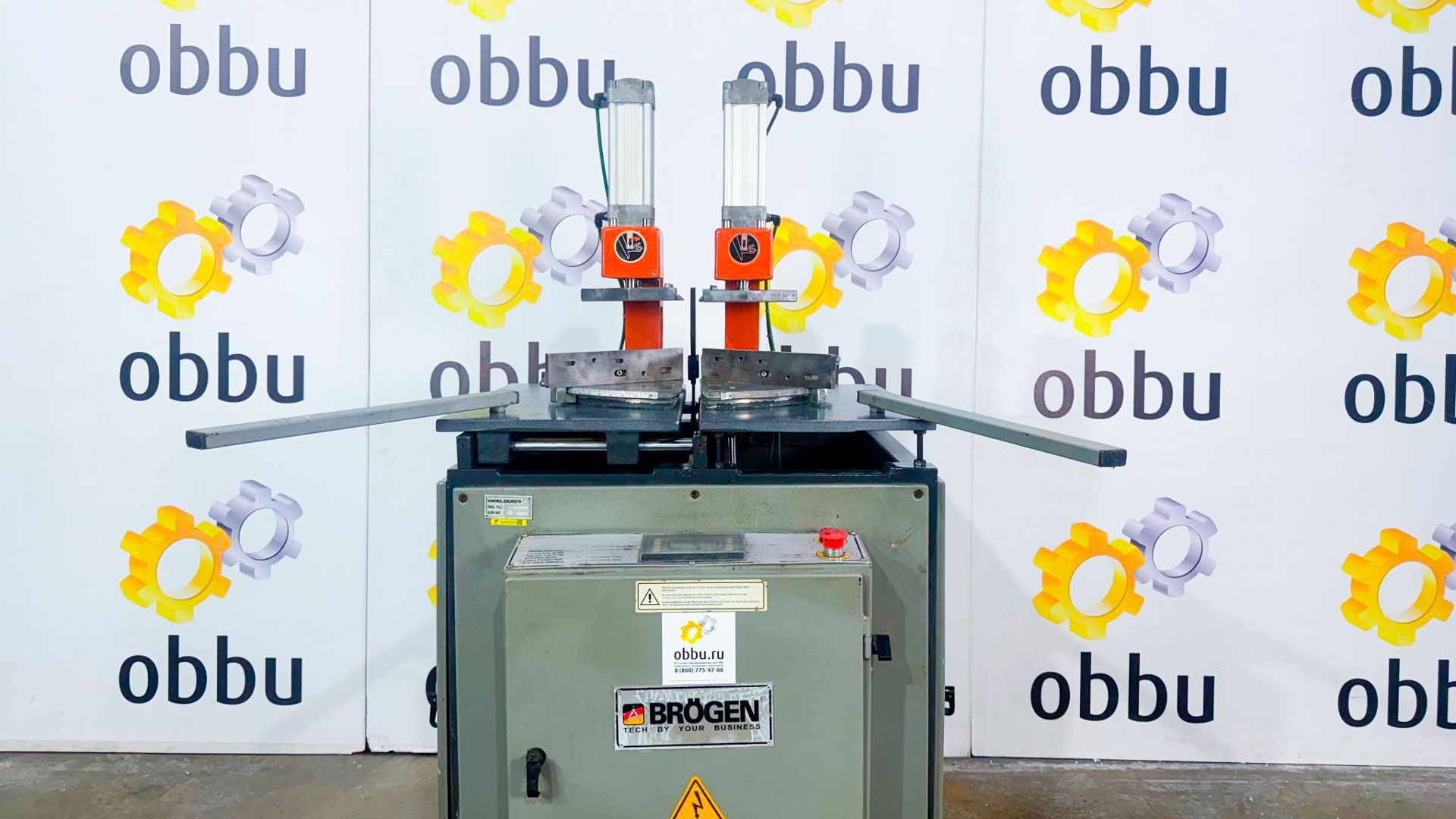 BROGEN TKKM Одноголовочная сварочная машина для профиля ПВХ - OBBU.RU смотреть онлайн