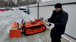 Самодельный бульдозер ПАРАДОКС п 20 800кг. вес за 380тр