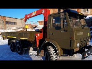 камаз4310 вездеход манипулятор, полный привод  #kamaz4310  #araziaracı #tadano