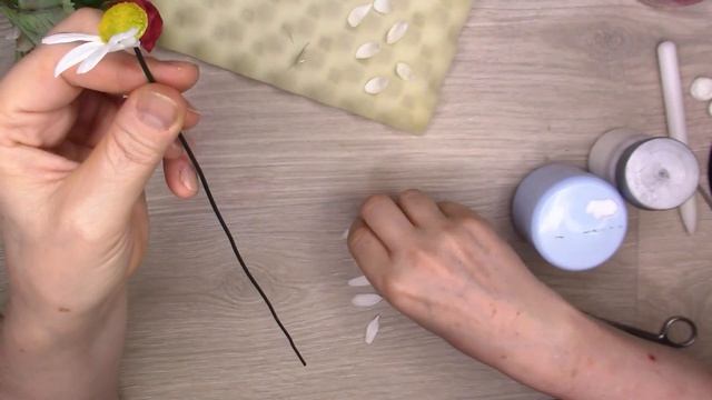 DIY. Ромашка из ХФ. МК от Риты. DIY. Chamomile. tutorial by Rita смотреть онлайн