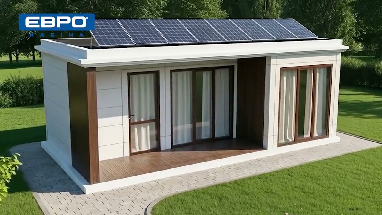 Огляд автономного модульного будинку Євро кабіна смотреть онлайн