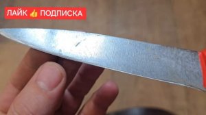 Как заточить нож до идеальной остроты , это мало кто знает