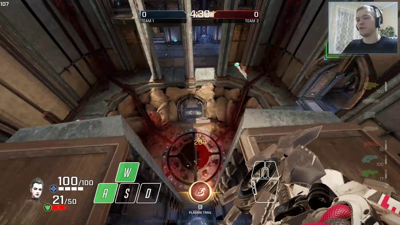 Триксы и слайды за Slash в Quake Champions от дефрагера w00dy #03 смотреть онлайн