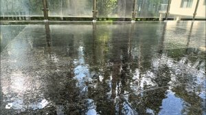 Гидроизоляция террасы полимочевиной ручного нанесения.