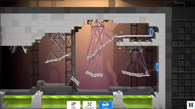 Прохождение игры Bridge Constructor Portal