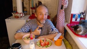 Обед с котями. Вечно недовольные диссиденты. Мукбанг. Обжор. Еда на камеру. Диета. Пост. Шизофрения.