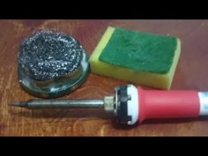 Как почистить быстро жало паяльника чтобы было как новое