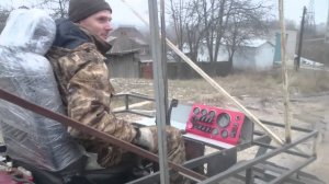 Гусеничник первый выезд