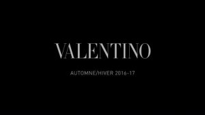 Показ женской коллекции Valentino осень-зима 2016-2017