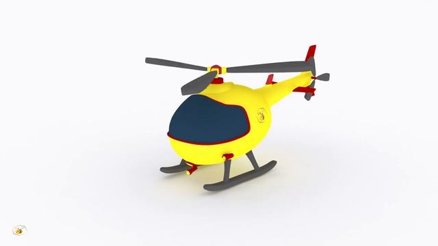 Яйцо с сюрпризом собираем вертолёт. Развивающий мультфильм конструктор для детей от 2-3 лет