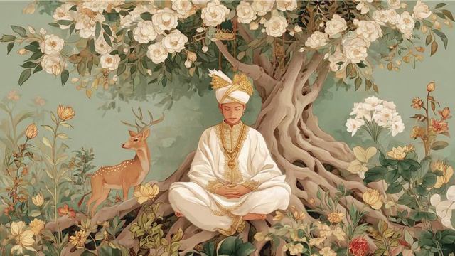 Deep Meditation for Nervous System Reset  Indian Healing Music (Bansuri Flute & Sitar & Tanpura)