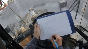 Работа на фронтальном погрузчике / второй ярус