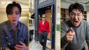 BTS в смятении😱! Тэхён уезжает😭, HYBE злятся😡, Чонгук делает заявление