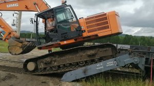 погрузка экскаватора