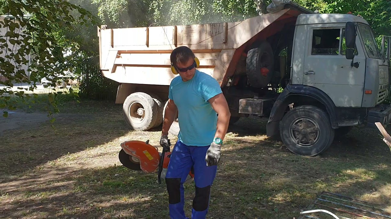 Бензорез Stihl ts 800. смотреть онлайн