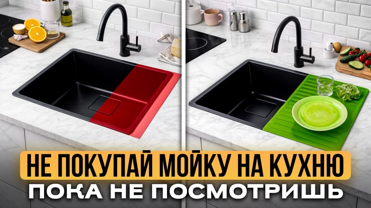 Как вас обманывают при покупке мойки на кухню / Как выбрать удобную раковину? смотреть онлайн