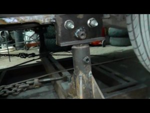 # 38 Напольный СТАПЕЛЬ для кузовных работ.И всякое разное