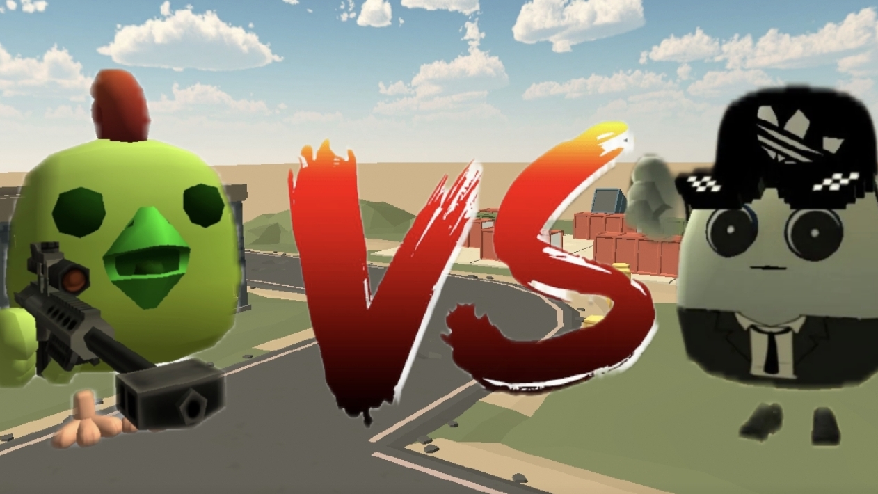 Chicken Gun... Pvp 1v1...Dreamer vs жуткая панда... смотреть онлайн