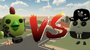 Chicken Gun... Pvp 1v1...Dreamer vs жуткая панда...