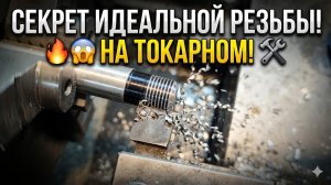 Как правильно нарезать резьбу резцом на токарном станке