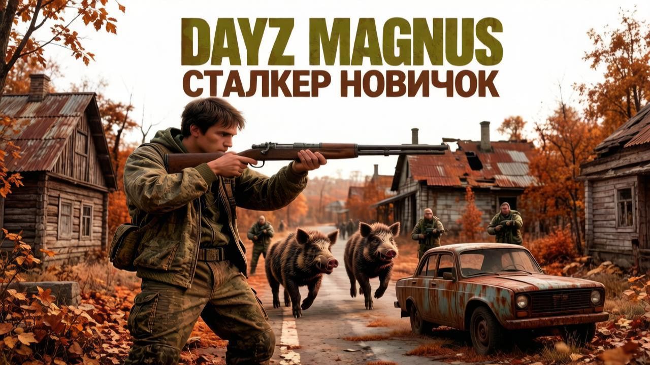MAGNUS PVE | DAYZ | СТАЛКЕР НОВИЧОК #1 смотреть онлайн