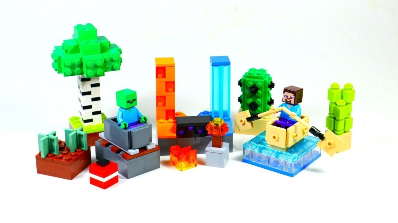 10 лучших идей LEGO Minecraft