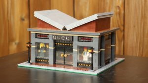 Магазин LEGO Gucci по индивидуальному заказу!!⎜LEGO MOC