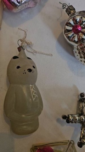 Советские редкие ёлочные игрушки .