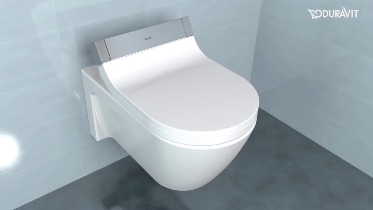 Электронный подвесной унитаз Duravit SensoWash Stark C 610200002000300 смотреть онлайн