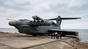 Советский экраноплан «Лунь» ракетный монстр, летающий у самой воды
