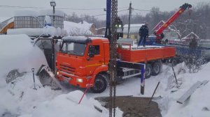 ФУНДАМЕНТ ИЗ БЛОКОВ ФБС И ПЛИТЫ ПЕРЕКРЫТИЯ  ПОД ВХОДНУЮ ГРУППУ  ПОСМОТРИ ВЕСЬ ПРОЦЕС