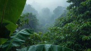 ТРОПИЧЕСКИЙ ДОЖДЬ В ДЖУНГЛЯХ ДЛЯ СНА И ГЛУБОКОГО РАССЛАБЛЕНИЯ 🌧️🌿